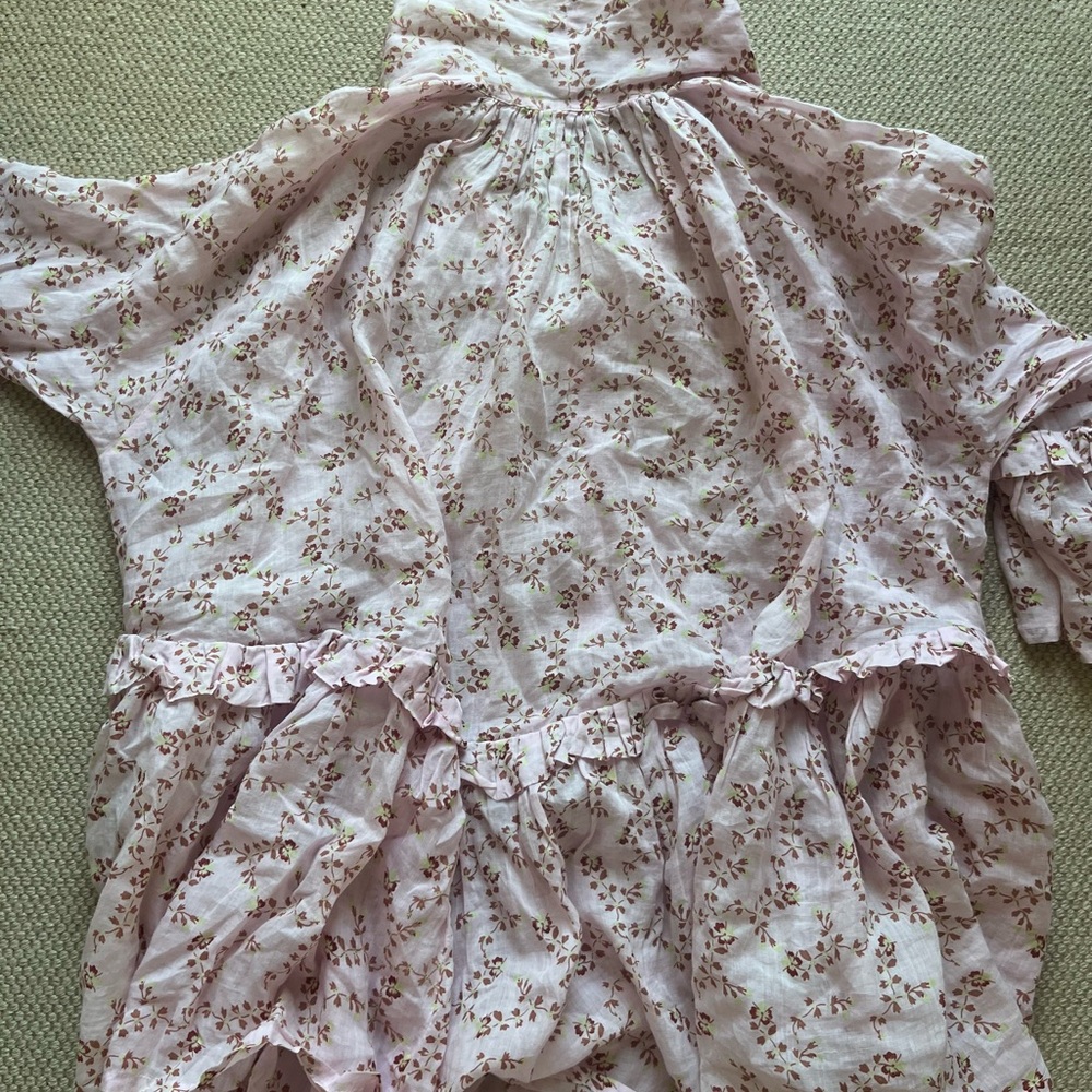 Floral Pink Women's Top - Picture 2 of 9